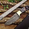 Custom Handmade Damascus Steel Skinner Knife | Christmas Gift, Birthday Gift, Wedding Gift, Anniversary Gift, Valentine's Gift