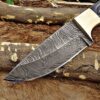 Custom Handmade Damascus Steel Skinner Knife | Christmas Gift, Birthday Gift, Wedding Gift, Anniversary Gift, Valentine's Gift - Image 3