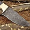 Custom Handmade Damascus Steel Skinner Knife | Christmas Gift, Birthday Gift, Wedding Gift, Anniversary Gift, Valentine's Gift - Image 5