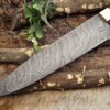 Custom Handmade Damascus Steel Chef Knife | Christmas Gift, Birthday Gift, Wedding Gift, Anniversary Gift, Valentine's Gift - Image 3