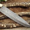 Custom Handmade Damascus Steel Chef Knife | Christmas Gift, Birthday Gift, Wedding Gift, Anniversary Gift, Valentine's Gift - Image 6