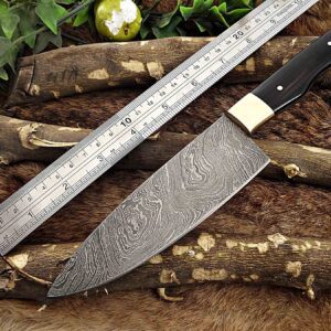 Custom Handmade Damascus Steel Chef Knife | Christmas Gift, Birthday Gift, Wedding Gift, Anniversary Gift, Valentine's Gift