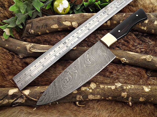 Custom Handmade Damascus Steel Chef Knife | Christmas Gift, Birthday Gift, Wedding Gift, Anniversary Gift, Valentine's Gift