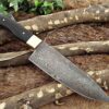 Custom Handmade Damascus Steel Chef Knife | Christmas Gift, Birthday Gift, Wedding Gift, Anniversary Gift, Valentine's Gift - Image 5