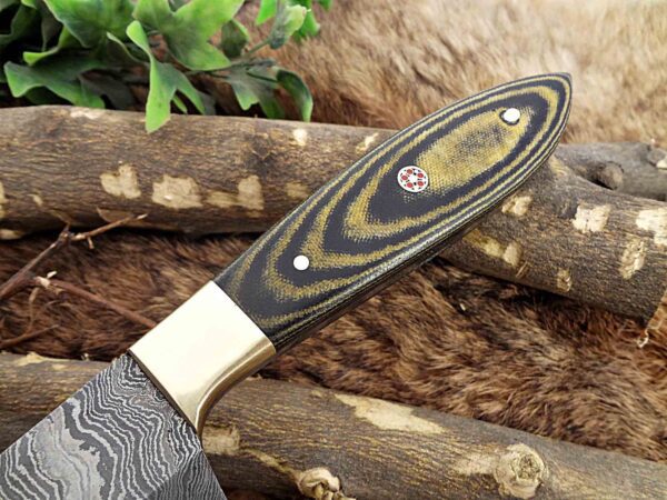 Custom Handmade Damascus Steel Chef Knife | Christmas Gift, Birthday Gift, Wedding Gift, Anniversary Gift, Valentine's Gift - Image 4