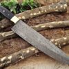 Custom Handmade Damascus Steel Chef Knife | Christmas Gift, Birthday Gift, Wedding Gift, Anniversary Gift, Valentine's Gift - Image 5