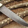Custom Handmade Damascus Steel Chef Knife | Christmas Gift, Birthday Gift, Wedding Gift, Anniversary Gift, Valentine's Gift - Image 6