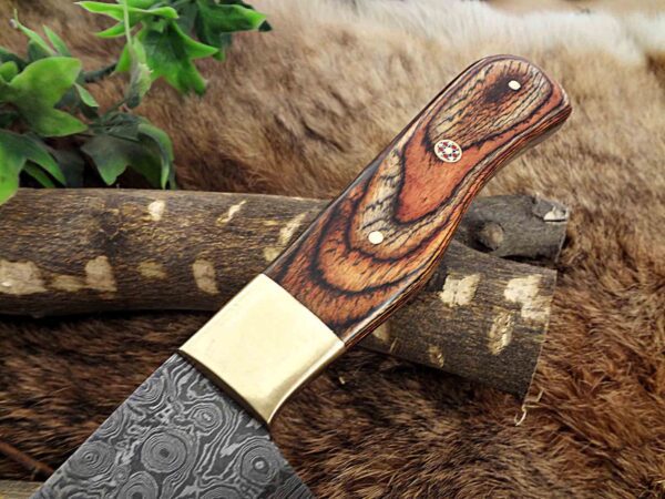 Custom Handmade Damascus Steel Chef Knife | Christmas Gift, Birthday Gift, Wedding Gift, Anniversary Gift, Valentine's Gift - Image 4