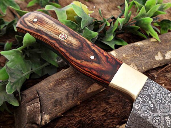 Custom Handmade Damascus Steel Chef Knife | Christmas Gift, Birthday Gift, Wedding Gift, Anniversary Gift, Valentine's Gift - Image 7