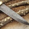 Custom Handmade Damascus Steel Chef Knife | Christmas Gift, Birthday Gift, Wedding Gift, Anniversary Gift, Valentine's Gift - Image 6
