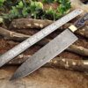Custom Handmade Damascus Steel Chef Knife | Christmas Gift, Birthday Gift, Wedding Gift, Anniversary Gift, Valentine's Gift