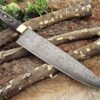Custom Handmade Damascus Steel Chef Knife | Christmas Gift, Birthday Gift, Wedding Gift, Anniversary Gift, Valentine's Gift - Image 6