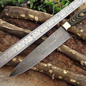 Custom Handmade Damascus Steel Chef Knife | Christmas Gift, Birthday Gift, Wedding Gift, Anniversary Gift, Valentine's Gift