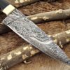 Custom Handmade Damascus Steel Chef Knife | Christmas Gift, Birthday Gift, Wedding Gift, Anniversary Gift, Valentine's Gift - Image 6