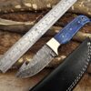 Custom Handmade Damascus Steel Gut Hook Skinner Knife | Christmas Gift, Birthday Gift, Wedding Gift, Anniversary Gift, Valentine's Gift