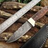 Custom Handmade Damascus Steel Skinner Knife | Christmas Gift, Birthday Gift, Wedding Gift, Anniversary Gift, Valentine's Gift