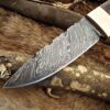Custom Handmade Damascus Steel Skinner Knife | Christmas Gift, Birthday Gift, Wedding Gift, Anniversary Gift, Valentine's Gift - Image 3