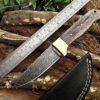 Custom Handmade Damascus Steel Skinner Knife | Christmas Gift, Birthday Gift, Wedding Gift, Anniversary Gift, Valentine's Gift
