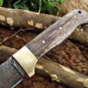 Custom Handmade Damascus Steel Skinner Knife | Christmas Gift, Birthday Gift, Wedding Gift, Anniversary Gift, Valentine's Gift - Image 4