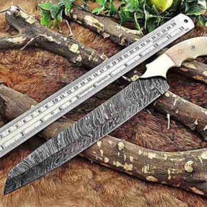 Custom Handmade Damascus Steel Chef Knife | Christmas Gift, Birthday Gift, Wedding Gift, Anniversary Gift, Valentine's Gift