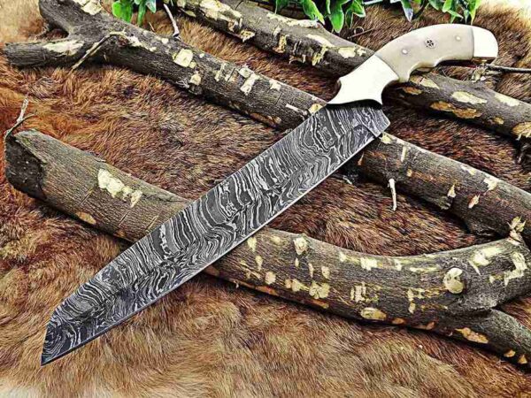 Custom Handmade Damascus Steel Chef Knife | Christmas Gift, Birthday Gift, Wedding Gift, Anniversary Gift, Valentine's Gift - Image 3