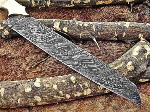 Custom Handmade Damascus Steel Chef Knife | Christmas Gift, Birthday Gift, Wedding Gift, Anniversary Gift, Valentine's Gift - Image 6