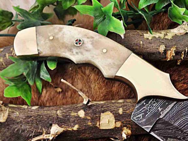 Custom Handmade Damascus Steel Chef Knife | Christmas Gift, Birthday Gift, Wedding Gift, Anniversary Gift, Valentine's Gift - Image 7