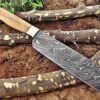 Custom Handmade Damascus Steel Cleaver Knife | Christmas Gift, Birthday Gift, Wedding Gift, Anniversary Gift, Valentine's Gift - Image 5