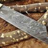 Custom Handmade Damascus Steel Cleaver Knife | Christmas Gift, Birthday Gift, Wedding Gift, Anniversary Gift, Valentine's Gift - Image 6
