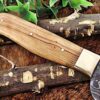 Custom Handmade Damascus Steel Cleaver Knife | Christmas Gift, Birthday Gift, Wedding Gift, Anniversary Gift, Valentine's Gift - Image 7