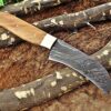Custom Handmade Damascus Steel Chef Knife | Christmas Gift, Birthday Gift, Wedding Gift, Anniversary Gift, Valentine's Gift - Image 5