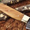 Custom Handmade Damascus Steel Chef Knife | Christmas Gift, Birthday Gift, Wedding Gift, Anniversary Gift, Valentine's Gift - Image 7