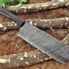 Custom Handmade Damascus Steel Cleaver Knife | Christmas Gift, Birthday Gift, Wedding Gift, Anniversary Gift, Valentine's Gift - Image 5