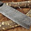 Custom Handmade Damascus Steel Cleaver Knife | Christmas Gift, Birthday Gift, Wedding Gift, Anniversary Gift, Valentine's Gift - Image 6