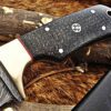 Custom Handmade Damascus Steel Skinner Knife | Christmas Gift, Birthday Gift, Wedding Gift, Anniversary Gift, Valentine's Gift - Image 4