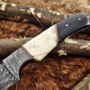 Custom Handmade Damascus Steel Skinner Knife | Christmas Gift, Birthday Gift, Wedding Gift, Anniversary Gift, Valentine's Gift - Image 4