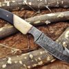 Custom Handmade Damascus Steel Skinner Knife | Christmas Gift, Birthday Gift, Wedding Gift, Anniversary Gift, Valentine's Gift - Image 5