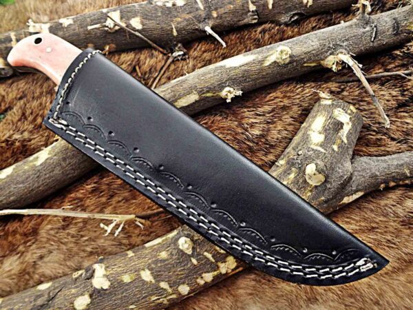 Custom Handmade Damascus Steel Skinner Knife | Christmas Gift, Birthday Gift, Wedding Gift, Anniversary Gift, Valentine's Gift - Image 8