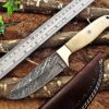 Custom Handmade Damascus Steel Skinner Knife | Christmas Gift, Birthday Gift, Wedding Gift, Anniversary Gift, Valentine's Gift