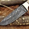 Custom Handmade Damascus Steel Skinner Knife | Christmas Gift, Birthday Gift, Wedding Gift, Anniversary Gift, Valentine's Gift - Image 2