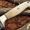 Custom Handmade Damascus Steel Skinner Knife | Christmas Gift, Birthday Gift, Wedding Gift, Anniversary Gift, Valentine's Gift - Image 3