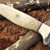 Custom Handmade Damascus Steel Skinner Knife | Christmas Gift, Birthday Gift, Wedding Gift, Anniversary Gift, Valentine's Gift - Image 5