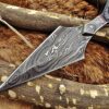 Custom Handmade Damascus Steel Skinner/Dagger Knife | Christmas Gift, Birthday Gift, Wedding Gift, Anniversary Gift, Valentine's Gift - Image 3