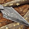 Custom Handmade Damascus Steel Skinner/Dagger Knife | Christmas Gift, Birthday Gift, Wedding Gift, Anniversary Gift, Valentine's Gift - Image 5