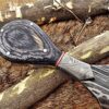 Custom Handmade Damascus Steel Skinner/Dagger Knife | Christmas Gift, Birthday Gift, Wedding Gift, Anniversary Gift, Valentine's Gift - Image 6