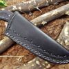 Custom Handmade Damascus Steel Gut Hook Skinner Knife | Christmas Gift, Birthday Gift, Wedding Gift, Anniversary Gift, Valentine's Gift - Image 8