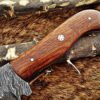 Custom Handmade Damascus Steel Tento Skinner Knife | Christmas Gift, Birthday Gift, Wedding Gift, Anniversary Gift, Valentine's Gift - Image 4
