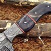 Custom Handmade Damascus Steel Tento Skinner Knife | Christmas Gift, Birthday Gift, Wedding Gift, Anniversary Gift, Valentine's Gift - Image 4