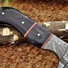 Custom Handmade Damascus Steel Tento Skinner Knife | Christmas Gift, Birthday Gift, Wedding Gift, Anniversary Gift, Valentine's Gift - Image 6