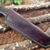 Custom Handmade Damascus Steel Tento Skinner Knife | Christmas Gift, Birthday Gift, Wedding Gift, Anniversary Gift, Valentine's Gift - Image 8